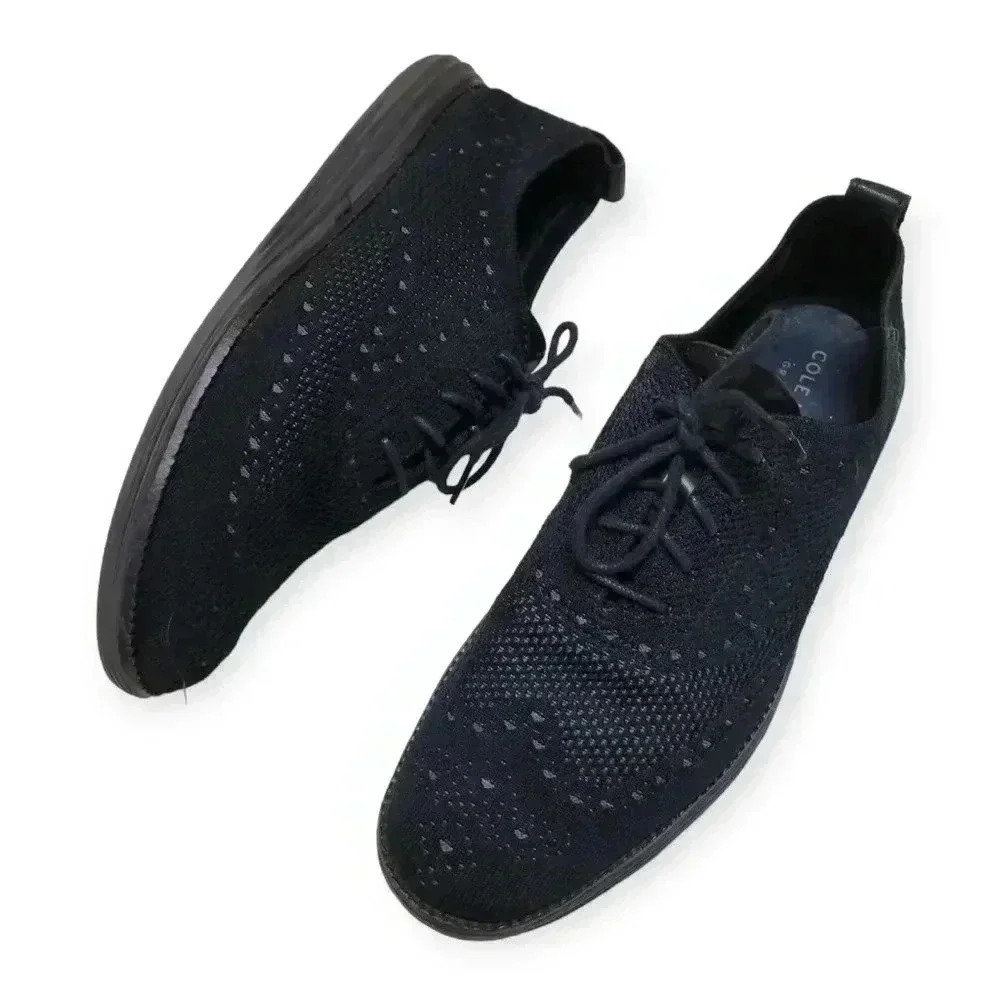 Cole Haan Zerogrand OriginalGrand Mens Black Wingtip Oxford Casual Shoes
